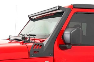 Jeep Gladiator LED Light Kit - Windshield Mount - Rough Country - 50